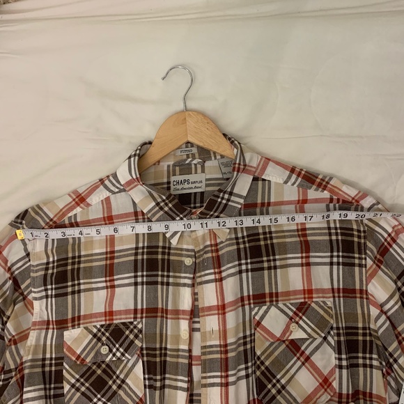 Chaps XXL Mens Plaid Casual Shirt - Picture 11 of 11